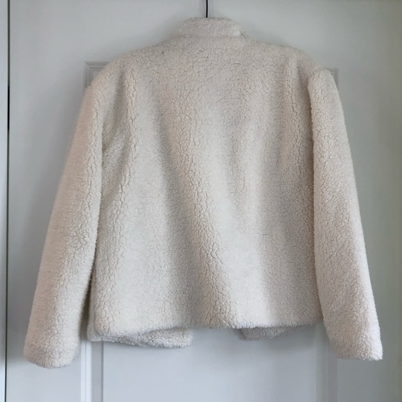 Few Moda Ivory Teddy Jacket - Picture 5 of 7